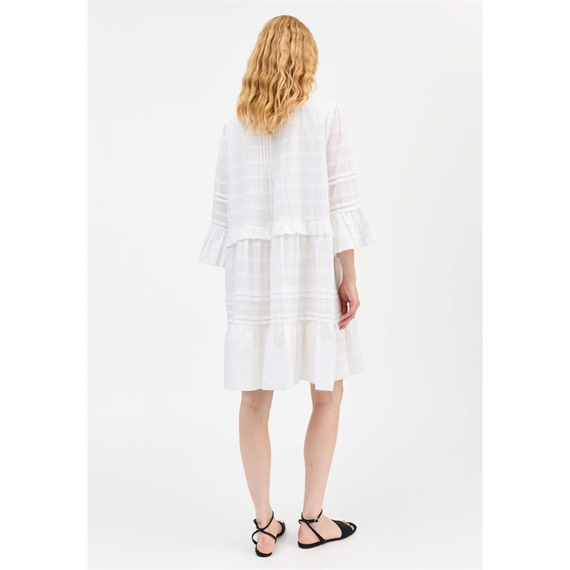 Skall Studio Fiore Kjole, Optic White 